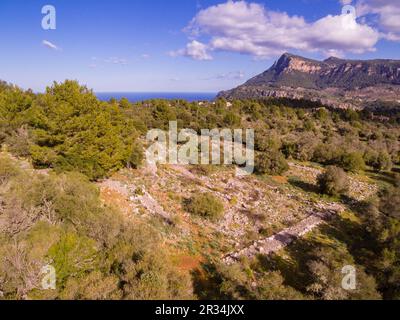 Son Ferrandell-Son Oleza, I milenio A C., Valldemossa, Mallorca, Balearen, spanien. Stockfoto