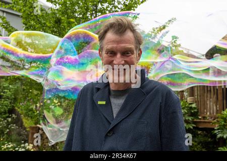 London, Großbritannien. 22. Mai 2023 Jason Flemying am Pressetag der RHS Chelsea Flower Show auf dem Gelände des Royal Hospital Chelsea. Die Show läuft bis zum 27. Mai 2023. Kredit: Stephen Chung / Alamy Live News Stockfoto