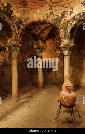 Arabische Bäder, - Banys Àrabs - 10. Jahrhundert, Palma, Mallorca, balearen, spanien, europa. Stockfoto