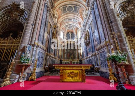 Capela do Santo Cristo, Catedral de Évora, Sé Catedral Basílica de Nossa Senhora da Assunção, Évora, Alentejo, Portugal. Stockfoto