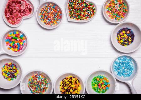 Farbstreusel Stockfoto