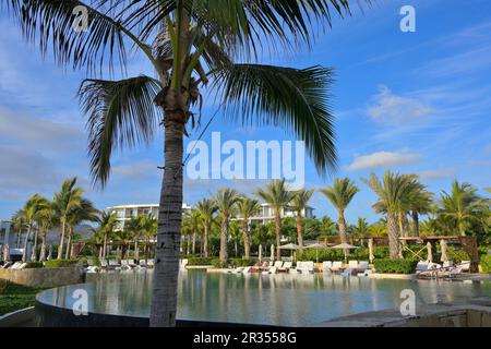 Das luxuriöse Conrad Punta de Mita Resort, Nayarit MX Stockfoto