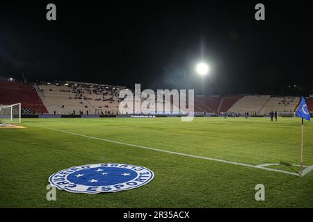 Sete Lagoas, Brasilien. 22. Mai 2023. MG - SETE LAGOAS - 05/22/2023 - BRASILEIRO A 2023, CRUZEIRO X CUIABA - Allgemeine Ansicht des Stadions Arena do Jacare für das Spiel zwischen Cruzeiro und Cuiaba für die BRAZILEIRO A 2023 Meisterschaft. Foto: Gilson Junio/AGIF/Sipa USA Kredit: SIPA USA/Alamy Live News Stockfoto