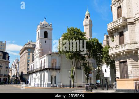 Historisches Rathaus (Cabildo), Buenos Aires Argentinien Stockfoto