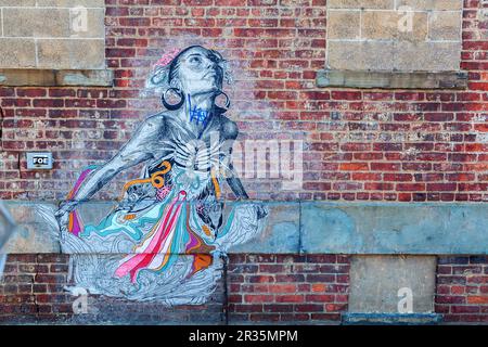 Graffitis in Bushwick, Brooklyn, New York City Stockfoto