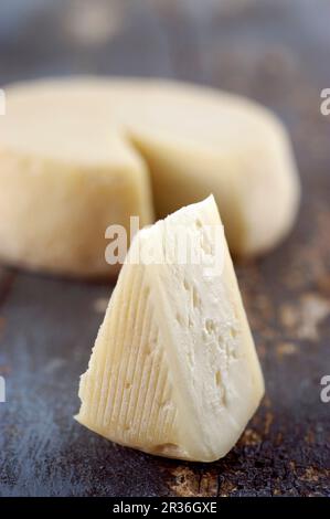 Murazzano (Frischkäse aus Schafsmilch, Italien) Stockfoto