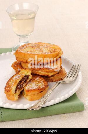 French toast Stockfoto