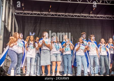 Uja's Walk Israel Stockfoto