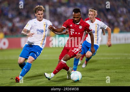 DFB Cup: FC Carl Zeiss Jena gegen Bayern München Stockfoto