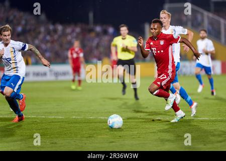 DFB Cup: FC Carl Zeiss Jena gegen Bayern München Stockfoto