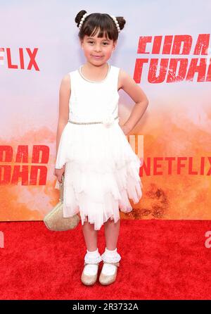 Los Angeles, USA. 22. Mai 2023. Rachel Lynch trifft auf der Premiere der Netflix-Serie „FUBAR“ in Los Angeles ein, die am 22. Mai 2023 im Grove in Los Angeles, Kalifornien, stattfand. © Lisa OConnor/AFF-USA.com Kredit: AFF/Alamy Live News Stockfoto