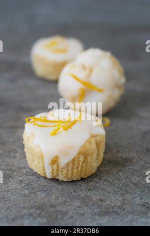 Lemon Cupcakes Stockfoto