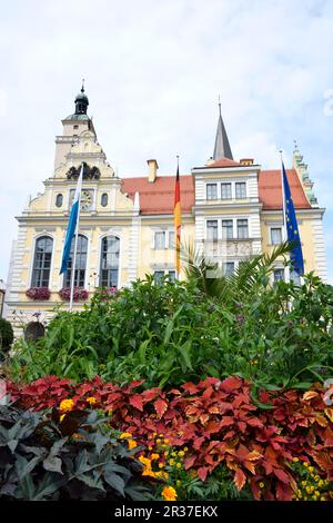 Historisches Rathaus von Ingolstadt (Deutschland) (Bayern) Stockfoto