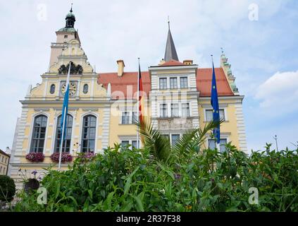 Historisches Rathaus von Ingolstadt (Deutschland) (Bayern) Stockfoto