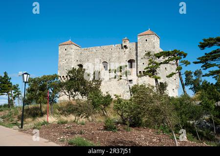 Festung Nehaj, Senj, Dalmatien, Kroatien, Adria Stockfoto