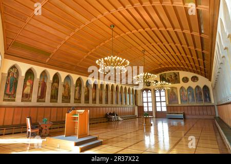 Kaisersaal, Rathaus Römer, Frankfurt am Main, Hessen, Deutschland Stockfoto