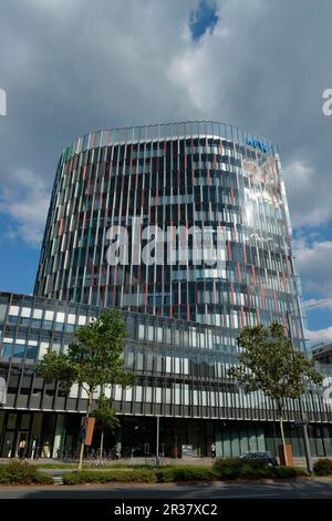 KFW, Kreditanstalt für Wiederaufbau, Zeppelinallee, Frankfurt am Main, Hessen, Deutschland Stockfoto