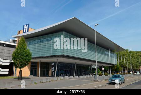 Rhein-Main-Hallen, Rheinstraße, Wiesbaden, Hessen, Deutschland Stockfoto