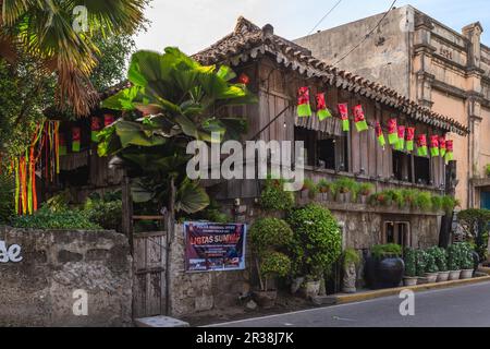 2. Mai 2023: Yap Sandiego Ancestral House, eines der ältesten erhaltenen Häuser auf den Philippinen, wurde im 17. Jahrhundert vom chinesischen philippinischen Mer erbaut Stockfoto