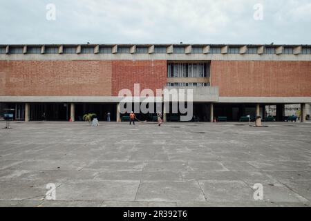 Corbusier Architektur in Chandigarh Stockfoto