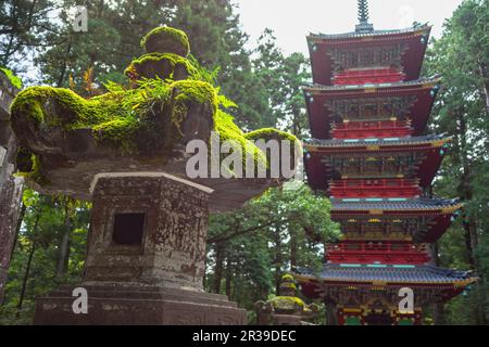 Japans Naturattraktionen, Tourismus, Tokio, Kyoto, Osaka, Nara, Nikko, Nagoya, Hakkone Stockfoto