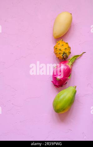 Exotische Früchte Stockfoto