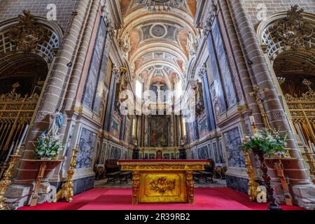 Capela do Santo Cristo, Catedral de Évora, Sé Catedral Basílica de Nossa Senhora da Assunção, Évora, Alentejo, Portugal. Stockfoto