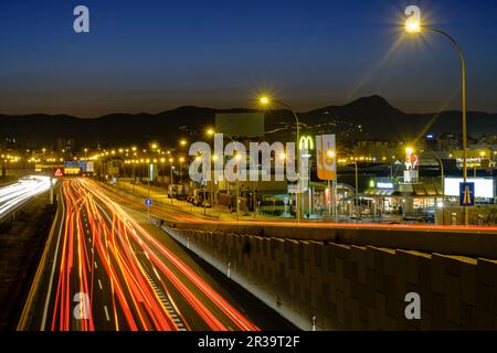 Ma-19, Autopista de Levante, Palma, Mallorca, Balearen, Spanien, Europa. Stockfoto