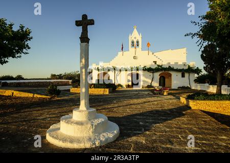 Ermita de Sant Joan de Missa - antes de 1301 -. Ciutadella. Menorca, Islas Baleares, españa. Stockfoto