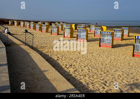 Duhnen/Cuxhaven Stockfoto