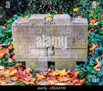 Die TrümmerfrauDenkmal. Gedenkstätte für Berliner Frauen, die nach der