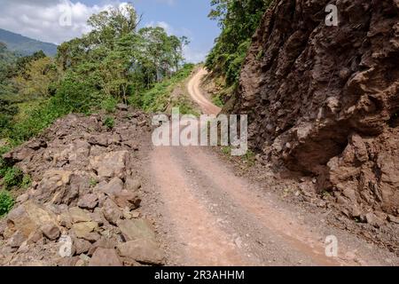 Reserva de Biosfera Visis Cabá, Zona Reina, Quiche, Guatemala, Mittelamerika. Stockfoto