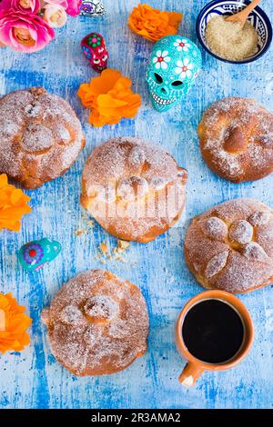 Mexikanische Pfanne de muerto Stockfoto