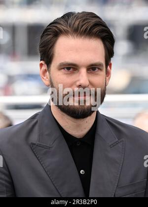 Cannes, Frankreich. 23. Mai 2023. Cannes, Frankreich. 23. Mai 2023 Sam Levinson bei der Fotokonferenz für das Idol, Teil des Filmfestivals 76. in Cannes, Palais des Festival. Kredit: Doug Peters/Alamy Live News Stockfoto