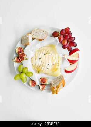 Der ganze Brie Stockfoto
