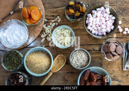 Backzutaten Stockfoto