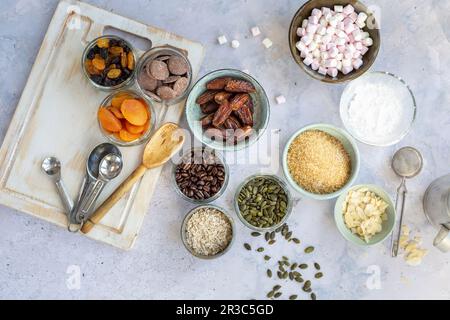 Backzutaten Stockfoto