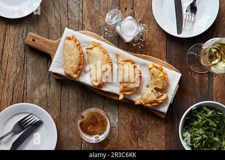 Argentinische Empanadas Stockfoto