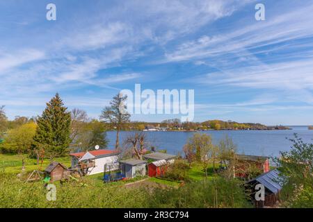 Roebel, Mecklenbrug-Seengebiet, Mecklenburg-Vorpommern, Ostdeutschland Stockfoto