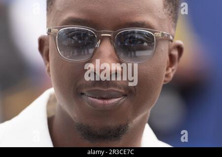 Cannes, Frankreich. 23. Mai 2023. Ahmed Sylla nimmt am 23. Mai 2023 am Adami PhotoCall Teil, das 76. im Rahmen des Filmfestivals von Cannes in Cannes, Frankreich stattfindet. Foto: Aurore Marechal/ABACAPRESS.COM Kredit: Abaca Press/Alamy Live News Stockfoto