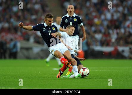 Jack WilshereEngland 2013 James Morrison Scotland England V Scotland (3-2) International Friendly im Wembley Stadium 14/08/13, Guthaben:. / Avalon Stockfoto