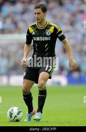 Chelsea's Eden Hazard. Manchester City schlägt Chelsea 2:1Chelsea 14/04/13 Chelsea V Manchester City 14/04/13 FA Cup Halbfinale Foto: Richard Washbrooke Stockfoto