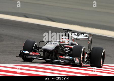 Nico Hulkenberg (GER) sauber C32.20.4.2013. Formel-1-Weltmeisterschaft, Rd 4, Bahrain Grand Prix, Sakhir, Bahrain, Qualifikationstag, Guthaben: FOTOSPORT Stockfoto