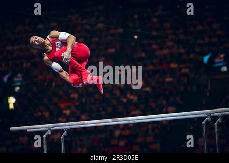 Joe Fraser nimmt an der Münchner Europameisterschaft 2022 Teil. Stockfoto