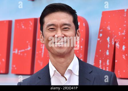 Los Angeles, USA. 22. Mai 2023. Eugene Kim kommt zur Premiere der Netflix-Serie „FUBAR“ in Los Angeles, die am 22. Mai 2023 im Grove in Los Angeles, Kalifornien, stattfindet. © Lisa OConnor/AFF-USA.com Kredit: AFF/Alamy Live News Stockfoto