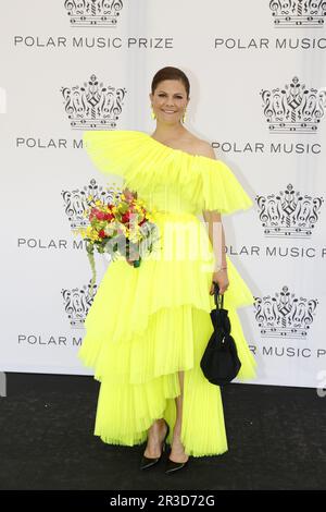 Stockholm, Schweden. 23. Mai 2023. STOCKHOLM 20230523 Crown Princess Victoria wird am 23. Mai 2023 zur Preisverleihung mit dem Polarmusikpreis im Grand Hotel in Stockholm eingeladen. Foto: Christine Olsson/TT/Kod 10430 Kredit: TT News Agency/Alamy Live News Stockfoto