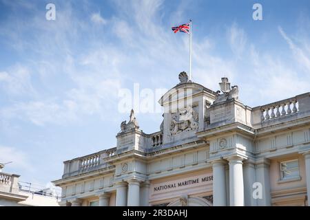 National Maritime Museum in Greenwich, London, Großbritannien Stockfoto