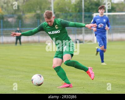 Max KeÃŸler BSG Chemie Leipzig DFB NOFV 4. Liga Regionalliga Nordost Staffel 2020-21 Stockfoto