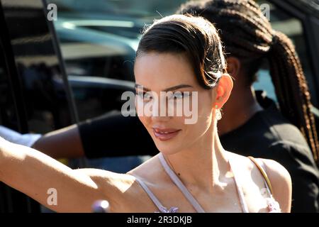 Cannes, Frankreich. 22. Mai 2023. Der rote Teppich „Club Zero“ während des 76. Jährlichen Filmfestivals von Cannes im Palais des Festivals am 22. Mai 2023 in Cannes, Frankreich. FRANKREICH Kredit: SIPA USA/Alamy Live News Stockfoto