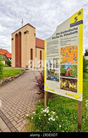 Bilder von Ballenstedt in den Harz Mountains Stockfoto